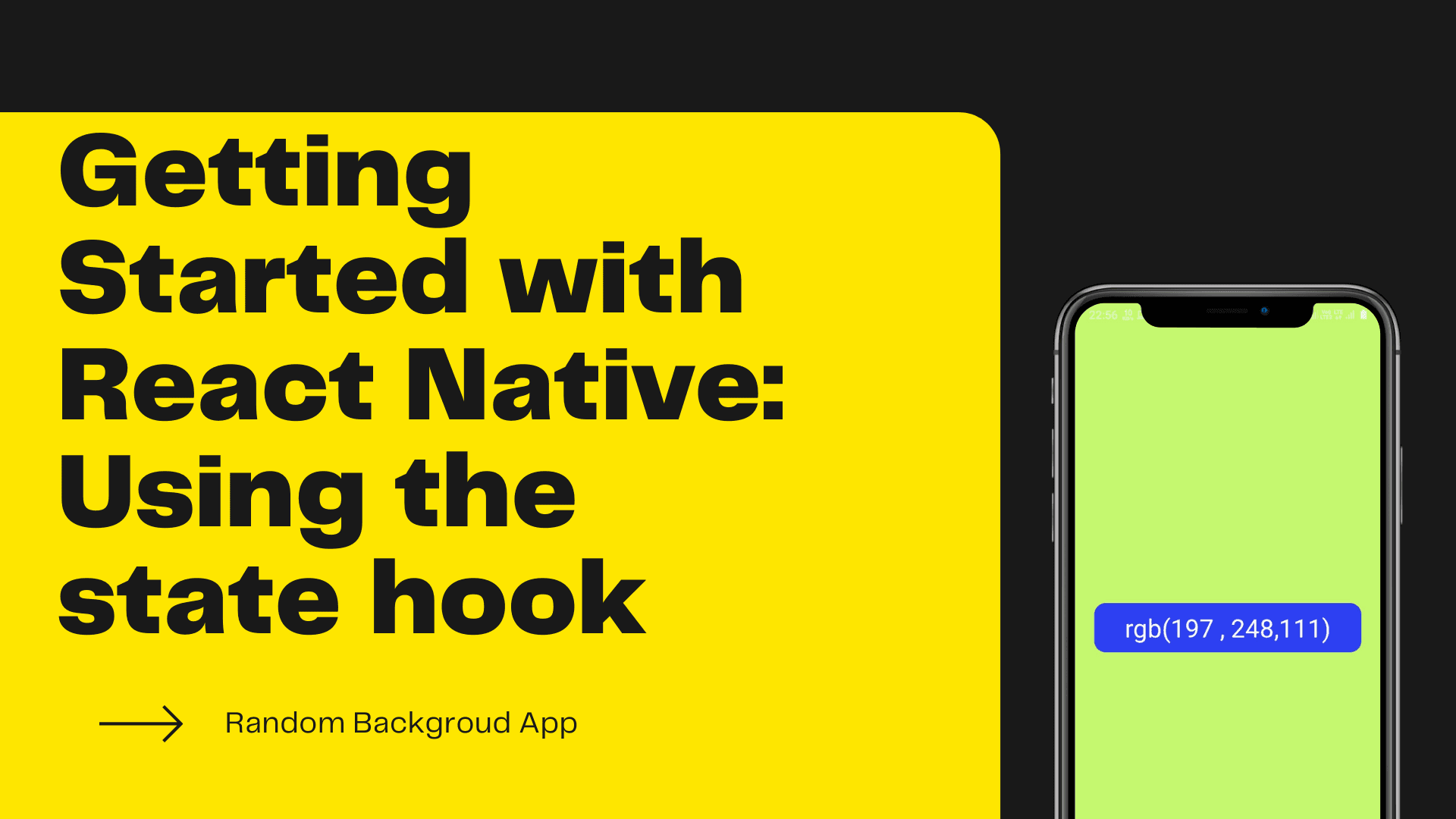 Getting Started with React Native: Using the state hook